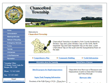 Tablet Screenshot of chancefordtwp.com